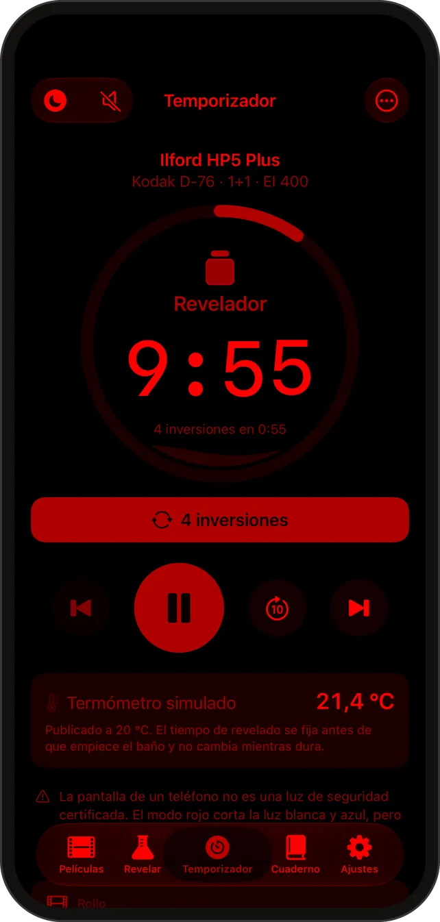 En el cuarto oscuro
