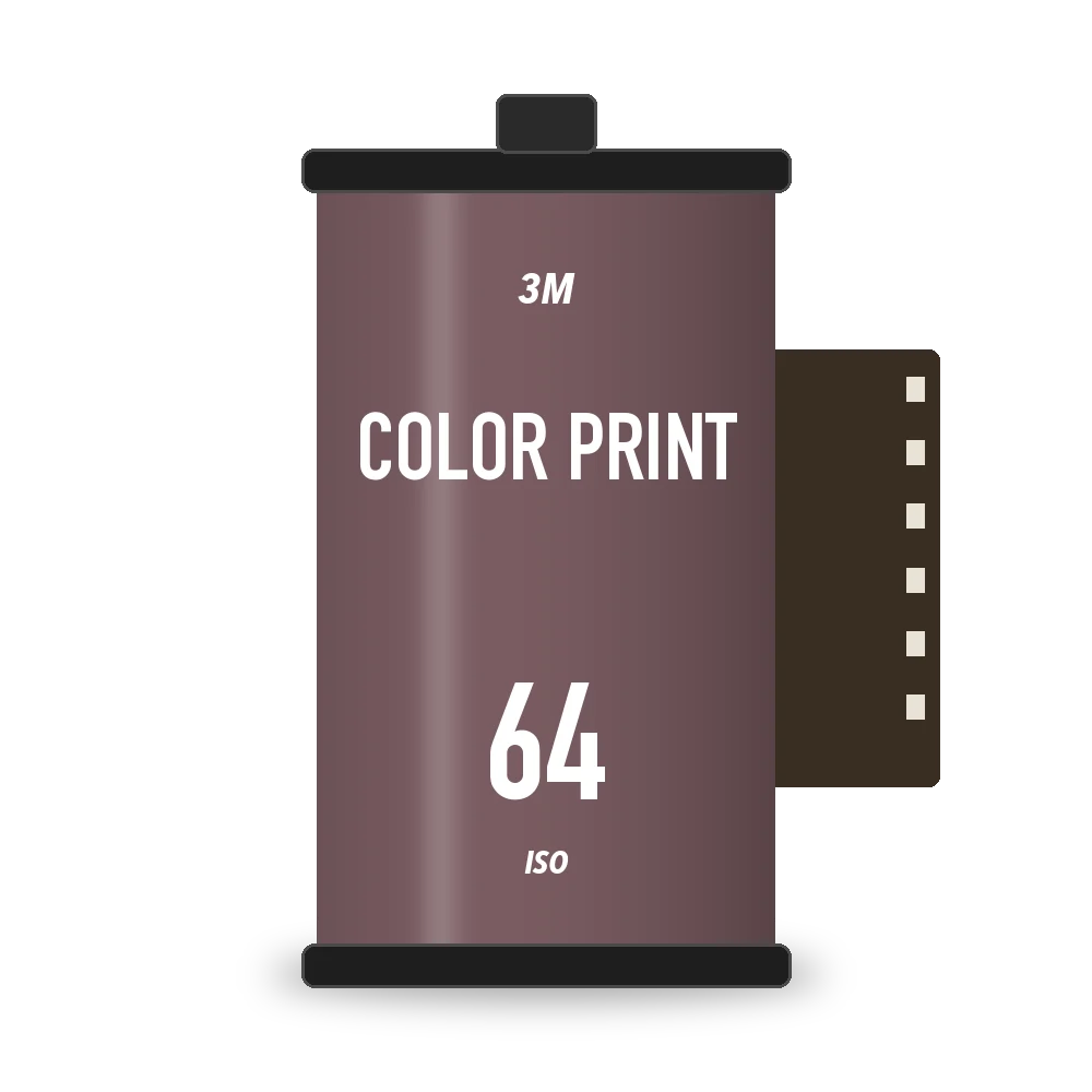 Color Print film box