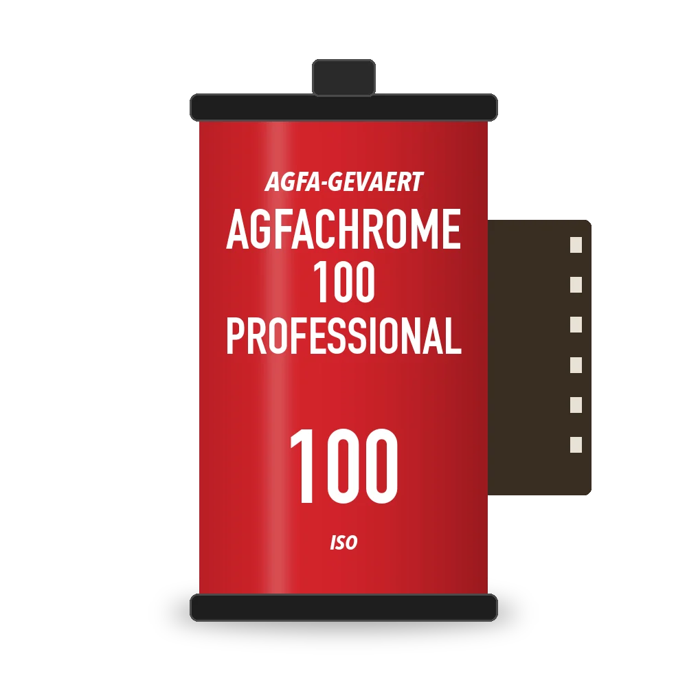 Agfachrome 100 Professional film box