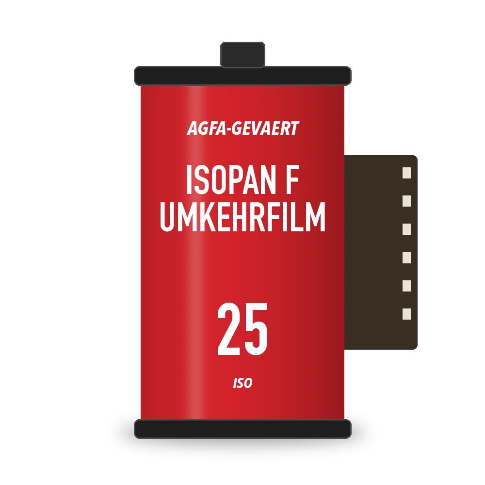 Agfa-Gevaert Isopan F Umkehrfilm