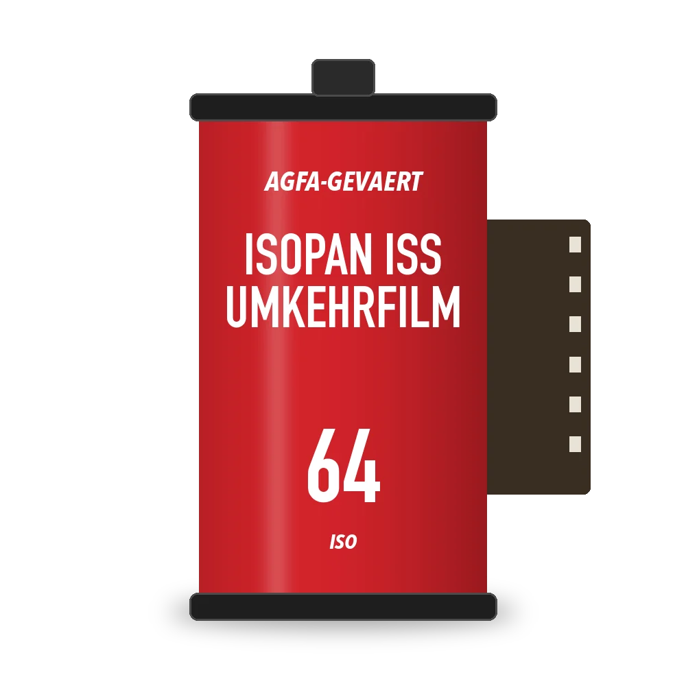 Agfa-Gevaert Isopan ISS Umkehrfilm