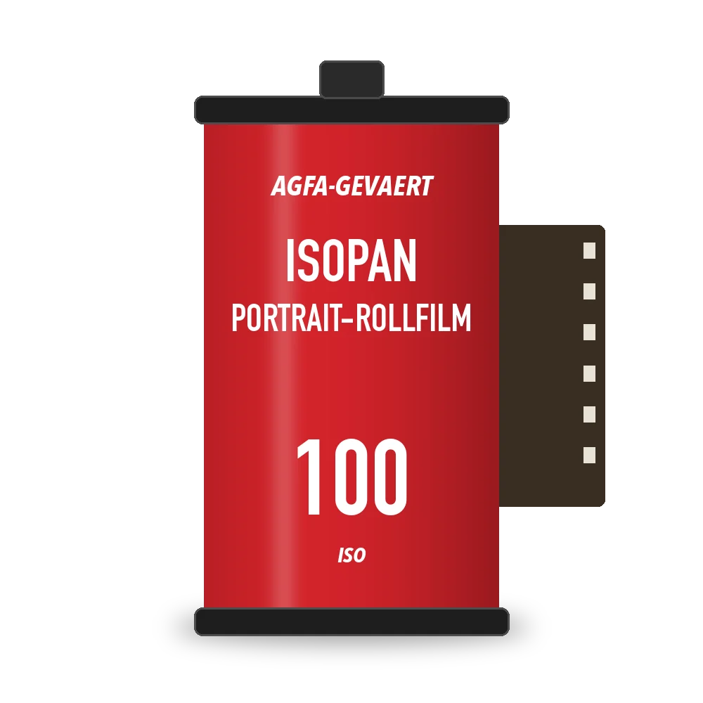 Agfa-Gevaert Isopan Portrait-Rollfilm