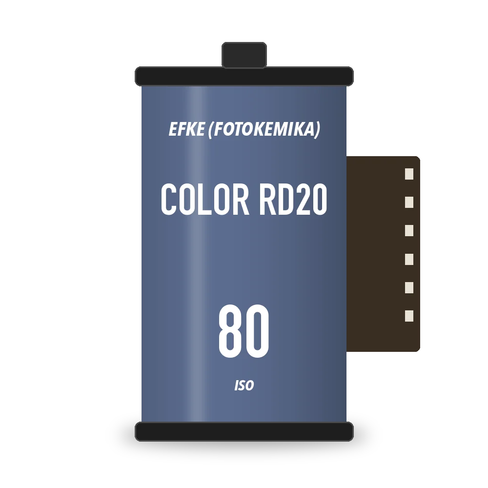 Color RD20 film box