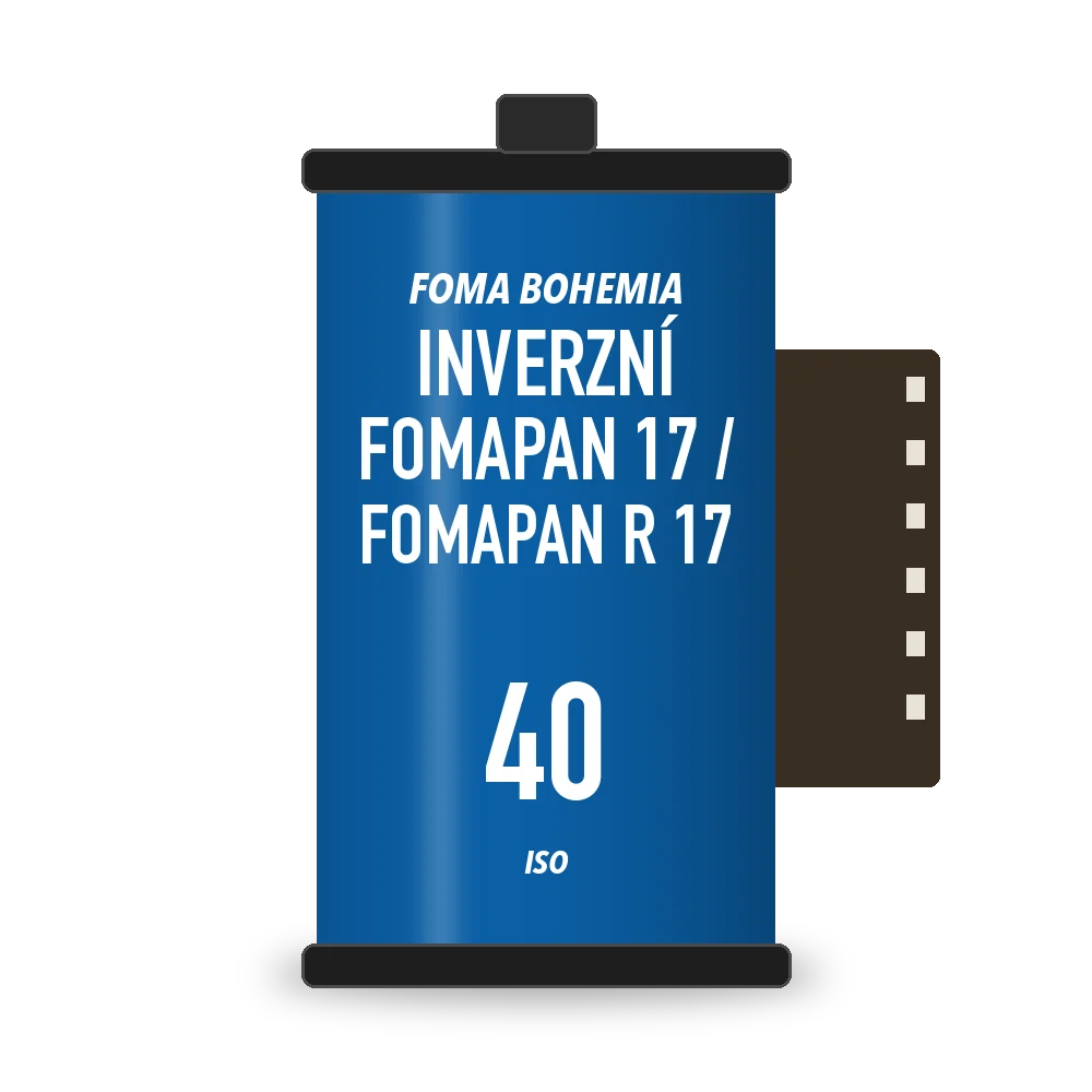 Foma Inverzní Fomapan 17 / Fomapan R 17