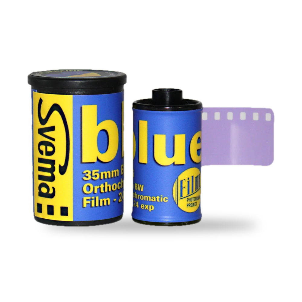 Film Photography Project Blue Sensitive