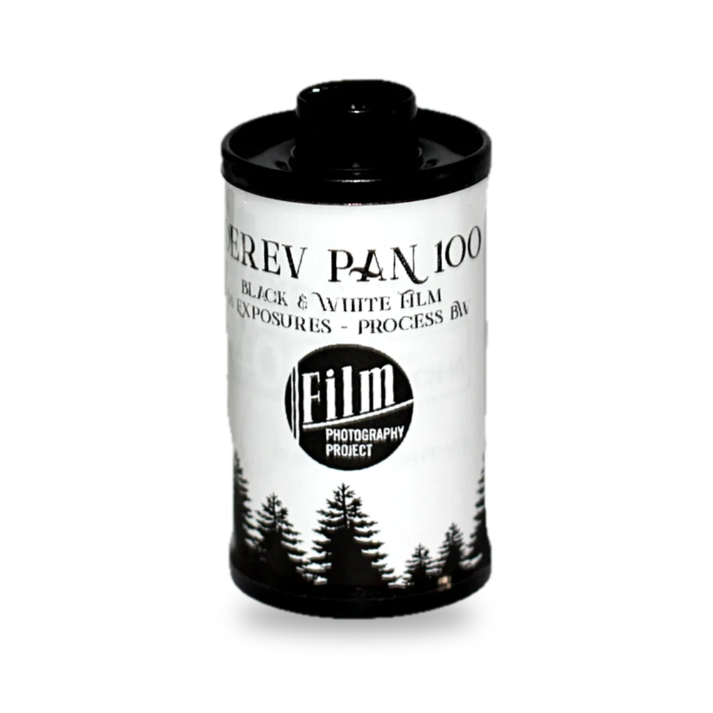 Derev Pan 100 film box