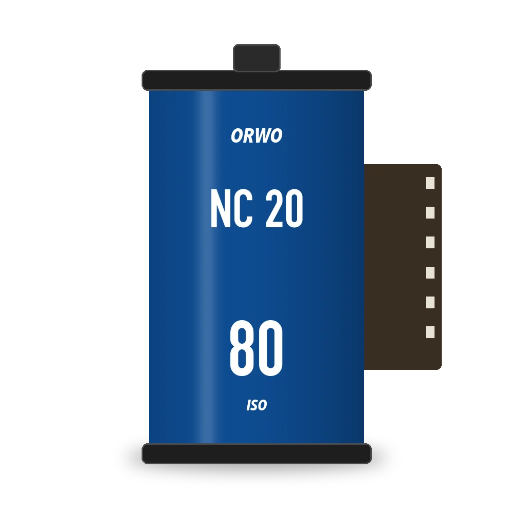 NC 20 film box
