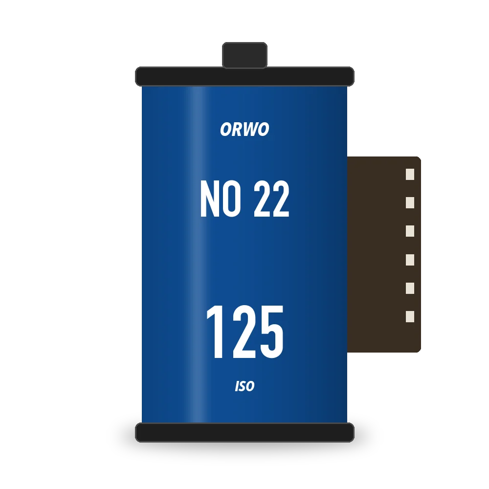 NO 22 film box