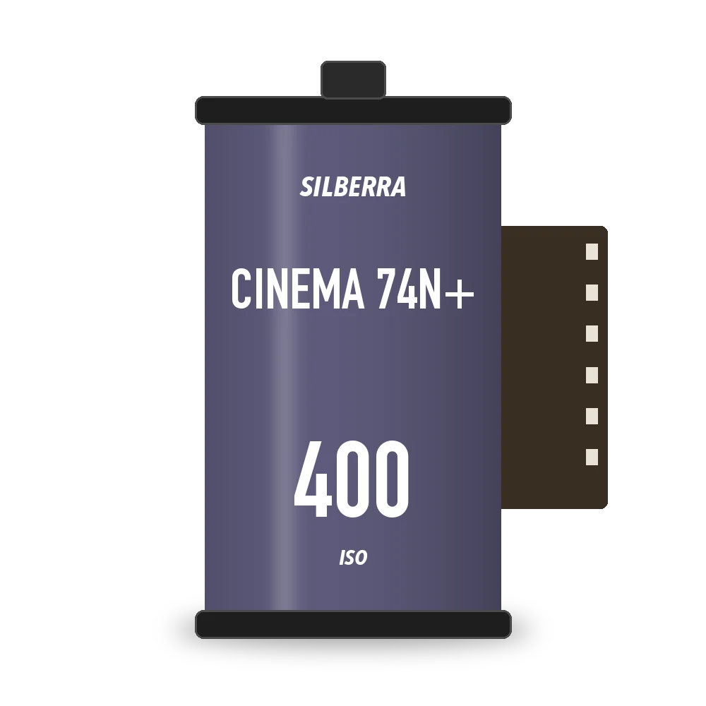 Cinema 74N+ film box